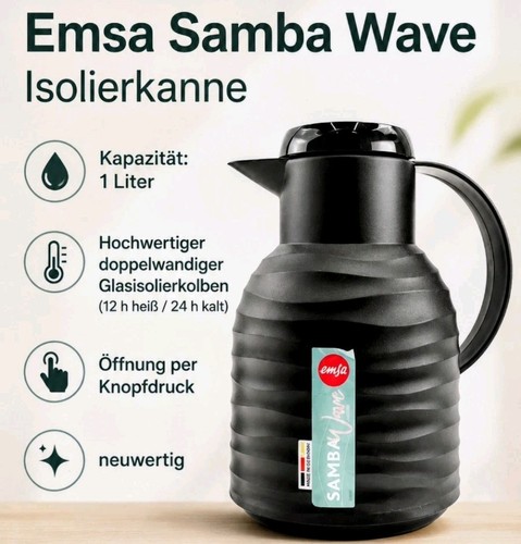 Emsa samba wave isolierkanne - wave, 1